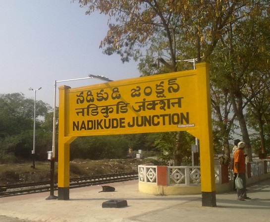 Foundation laid for Nadikudi-Srikalahasti rail line